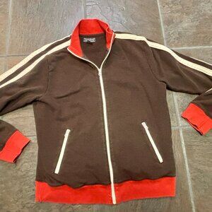 ~~Vintage Lucky Brand Men's Size L Full Zip Sweatshirt Jacket